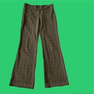 Low Waist Plaid Pants